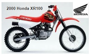 2000 Honda dirtbike 100cc #4