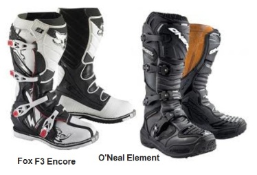 the motocross boot, enduro boots, off road biker footwear.
