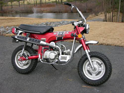 70cc honda dirt bike