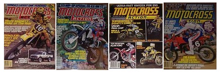 classic motocross action magazine covers