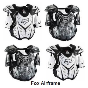 fox airframe motocross body protector