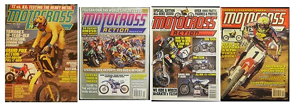 motocross action magazine covers